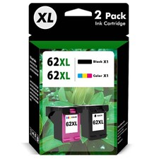 62 XL XXL Ink Cartridges for HP 62XL Envy 7640 7645 5740 5540 5640 5660 Printer picture