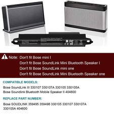 Battery For Bose Soundlink Bluetooth Mobile Speaker II III 330105 404600 359495 picture