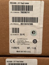 CAT6 Commscope Systimax MGS400-317 RED Jacks  (Box of 25)  700206741 picture