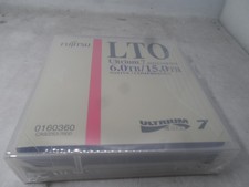 NEW  FUJITSU LTO7 Ultrium7 6.0TB/15TB Tape Cartridge for IBM HP DELL Tape Drive picture