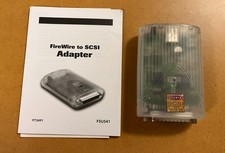 BELKIN Firewire 1394 to SCSI DB25 Converter F5U541 Big Bundle Cables Adapter Set picture