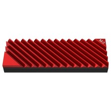 M.2 Heatsink Cooler, NVMe M.2 2280 SSD Double-Sided Heat Sinks with Silicone picture