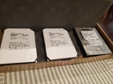 *PARTS ONLY* x2 - HGST HUS726060ALS641 6TB SAS - HUS726T6TAL4204 x1  - Mixed picture