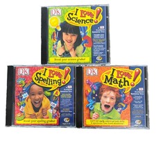 DK INTERACTIVE SET - I Love Spelling, Science & Math - WIN XP/MAC CD picture