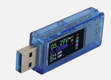 AT34 USB 3.0 Voltmeter Ammeter Current Meter Multimeter Charger Tester picture