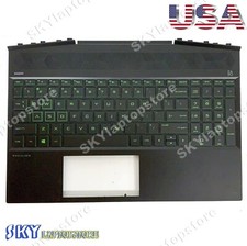 NEW HP Pavilion 15-DK 15T-DK Palmrest w/ Backlit Keyboard L57593-001 picture