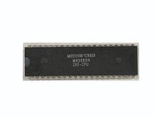 MOSTEK Z80 Processors: Tube Of 10, New, CPU MK3880N-4 - 40 Pin picture