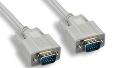 3FT VGA Cable Beige HD15 Male to Male picture