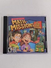 Math Missions The Amazing Arcade Adventure Grades 3-5 PC/Mac CD-ROM Scholastic picture