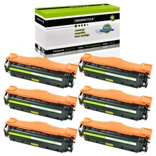 6PK BK High Yeild Toner Fits For HP CC530X 304X Laserjet CM2320NF CM2320FXI MFP picture