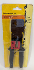 RJ45 RJ11 RJ12 Network Crimping Tool with Built-in Cable Tester Ethernet LAN  picture