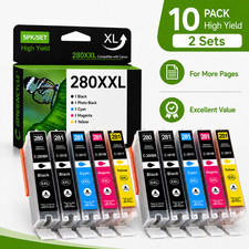 CLI-281XXL 10PK Replacement Color Ink for Canon PGI-280XL PIXMA TR8620 TR8620a picture