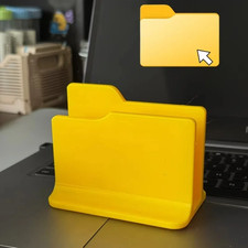 **Windows Folder Theme Vertical Laptop Stand Holder for Laptops up to 17mm** picture