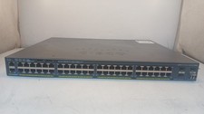 Cisco WS-C2960X-48FPS-L V02 48-Port 2960X PoE+ Gigabit Ethernet Switch *WORKING* picture
