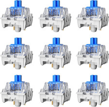 Zhouwang 10PCS Blue 3 Pin Mechanical Keyboard Switches for Gaming and 3D Printin picture