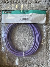 NEW Panduit UTPSP20VLY  Violet Cable RJ45 to RJ45 patch cord 20ft picture