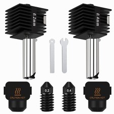 2PCS 0.2mm+0.4mm Hotend Kit for Bambu Lab A1/A1 Mini, 3D Printer  picture