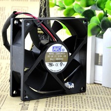 2pcs AVC DS08025B12U 8CM 8025 12V 0.70A 2 wire dual ball bearing cooling fan picture