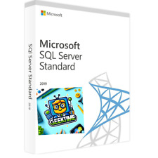MICROSOFT SQL SERVER 2019 STANDARD 64BIT 24 CORES AND UNLIMITED USER CALS picture