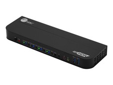 SIIG 4-Port HDMI KVM Switch, 4K60Hz, USB 3.2, EDID, Remote, CE-KV0F11-S1 picture