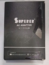 Superer 120W AC Adapter Laptop Charger SPD190632H 19V 6.32A New Open Box picture