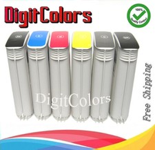 6PK 130ml  Ink Cartridges Replacement for use in HP 72 fit T620 T790 T1120 T1300 picture