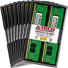 A-Tech 128GB 16x 8GB 1Rx8 PC4-19200R DDR4 2400 ECC REG RDIMM Server Memory RAM picture