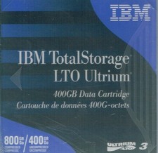 Brand New IBM TotalStorage LTO Ultrium 3, 800GB/400GB, PN 24R1922 picture