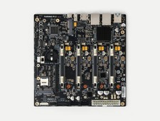 Turing Pi 2.5 + Mini PCIE to Dual SATA Adapter + Power Supply + 24 Pin PSU picture