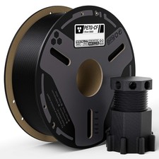 Carbon Fiber PETG Filament 1.75mm High Strength Rigidity Black 1kg picture