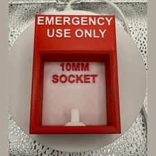 3D Printed Emergency 10 mm Socket Holder - No need to fret picture
