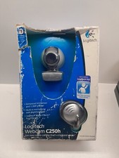 Logitech Webcam Camera C250h Easy Video Calling Wired Headset Open Box 1.3mp picture