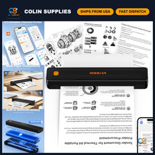 Wireless Thermal Portable Printer - Bluetooth Mobile Inkless Printer for Travel, picture