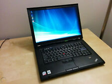 Dual Boot Lenovo Thinkpad R61 Laptop XP & Windows 7 Office2010 3GB WkGr8GdBat picture