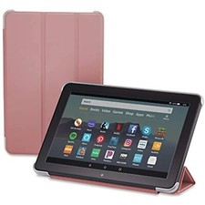 Nupro Tri-fold Standing Case for Fire HD 8 Tablet, Plum (10th Gen, 2020 Release) picture