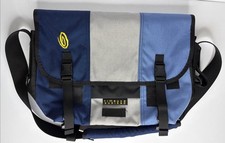 Timbuk2 Classic Messenger Bag Colorblock  Blue Gray Black Crossbody Medium picture