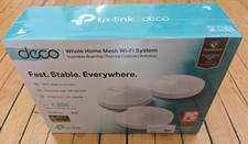 NEW TP-Link Deco M5 AC1300 Whole Home Mesh Wi-Fi System – 3 Pack – Sealed picture