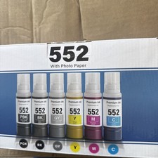 552 6 Pack Printer Ink Refill For Epson Ecotank picture