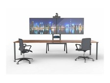 Heckler Design H701BG Cart Mount for Dual Displays - Black Gray picture