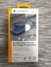 Hyper HyperDrive Next 10-Port USB-C Hub 4K HDMI 10Gbps 140W PD picture