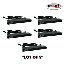 **Lot of 5** Tripp Lite RS-0615-R Power Strip Rack-Mount Metal 120V-15R picture
