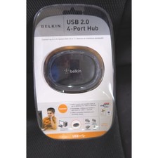 Belkin USB 2.0 4-Port Hub Hi-Speed PC Mac NEW Factory Sealed picture