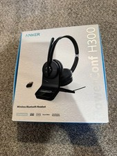 Anker PowerConf H300 H700 Wireless ANC Headset Charging Cradle Open Box picture