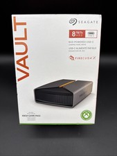 New Seagate Portable FireCuda X Vault 8TB USB-C to USB-A HDD 4B63P1-570 picture