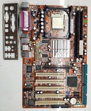 ABIT IS7-V Socket 478 Motherboard Pentium 4 2.4GHz 1GB DDR I/O Tested picture
