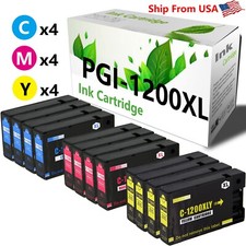 12PK PGI1200 Color Ink Cartridge PGI1200XL fit for MB2050 MB2020 Printer picture