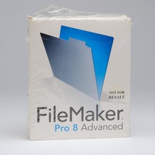FILEMAKER PRO 8 ADVANCED SOFTWARE Windows / Mac picture