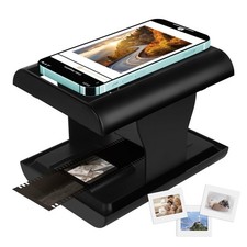 Mobile Film Scanner, 35mm Slide and Negative Scanner for Old Slides to Black picture