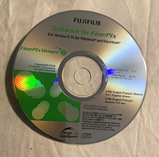 Fujifilm FinePix Viewer S Ver.2.1 Photo Editing CD Win/Mac MPN VG0356310085300 picture