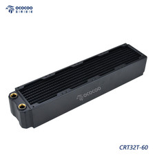 OCOCOO Radiator 80mm Mini Fan Cooper Heatsink DIY Computer Water Cooler System picture